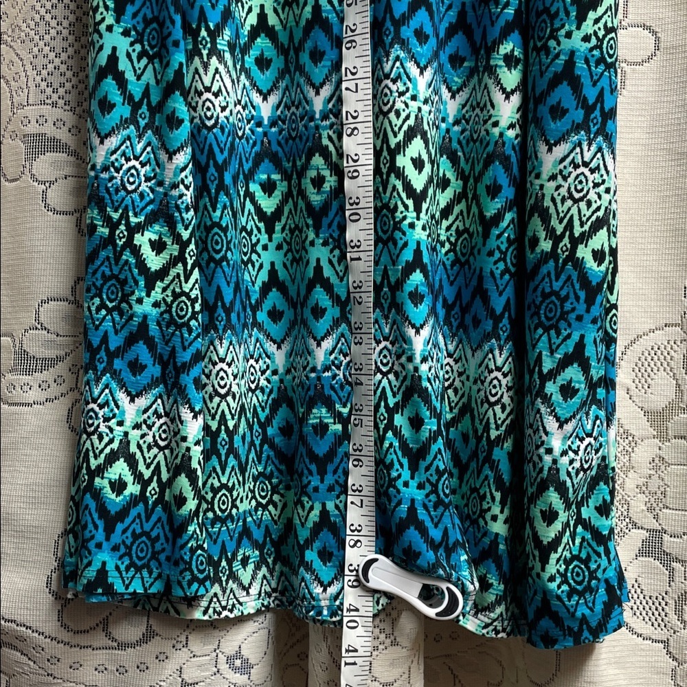 Two Pieces/Sew In Love Turquoise Top and New Directions Maxi Skirt - Picture 10 of 10